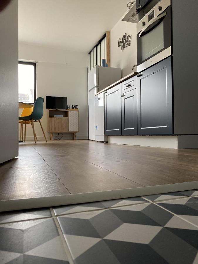 Super Appartement Cosy, Parking Prive Courseulles-sur-Mer Esterno foto